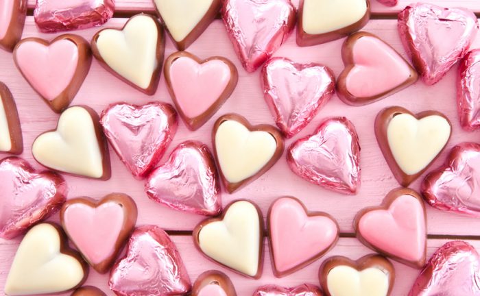 chocolate hearts