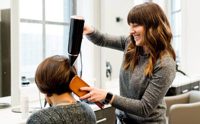 Salon courtesy
