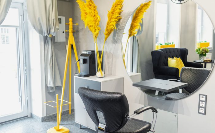 Modern interior design ideas for small hair salons